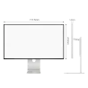 Kuycon Q32S - Écran haute résolution pour Mac & PC