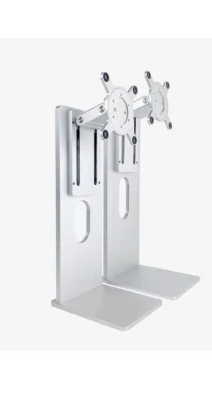 Support VESA universel Kuycon en aluminium, socle autoportant